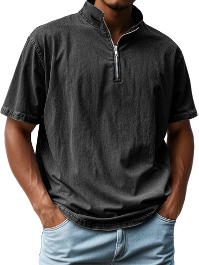 Flynn® | Zip-Up Collar Shirt