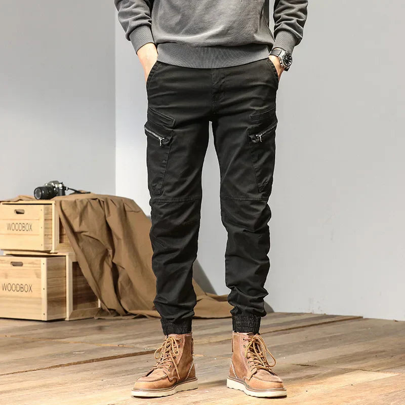 Próspero® | Khaki Cargo Joggers