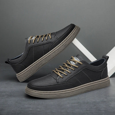 Zaid® | Peyton Genuine Leather Sneakers