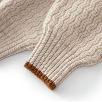 Ismael® | Half-zip wool sweater