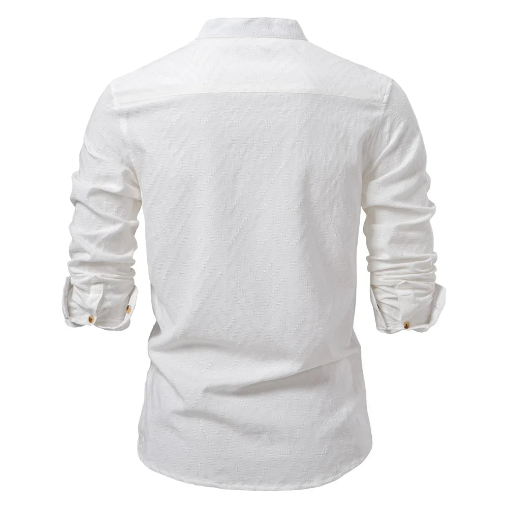 Lenard® | Luxury Cotton Men'S Shirt