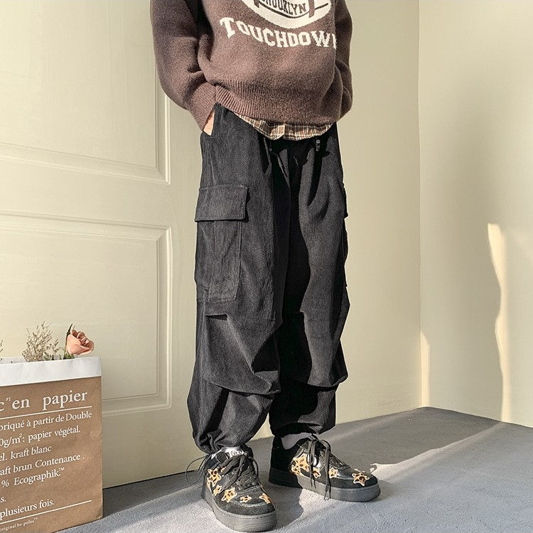 Humberto® | Corduroy Cargo Baggy Pants