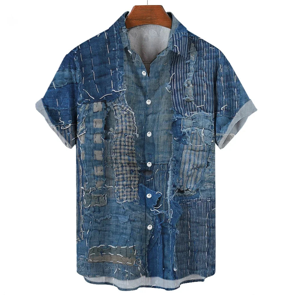 Zachary® | Geometric Patchwork Shirt