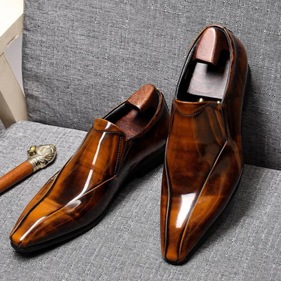 Umar® | Nolan Genuine Leather Loafers