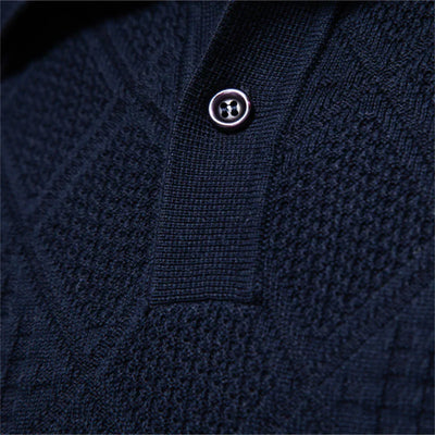 Norman® | Classic Cotton Polo Sweater