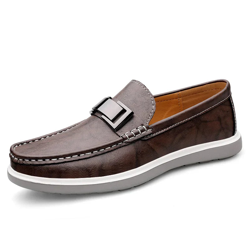 Beacher® | Genuine Leather Loafers