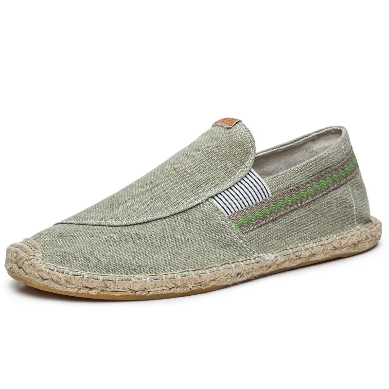 Marley | Elegant Linen Espadrilles