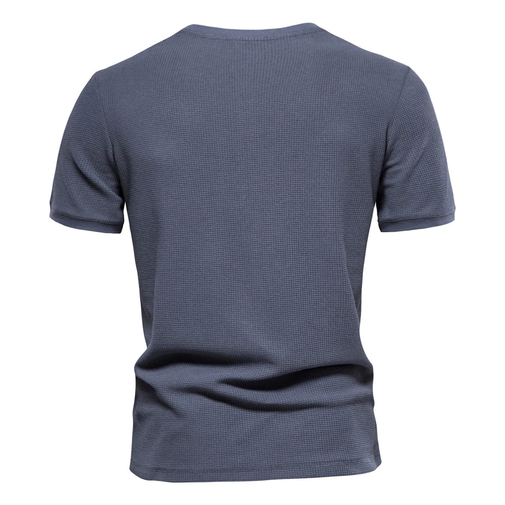 Horace® | Cotton T-Shirt With Buttons
