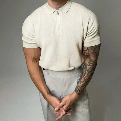 Genaro | MONARCH ZIP MUSCLE SHIRT