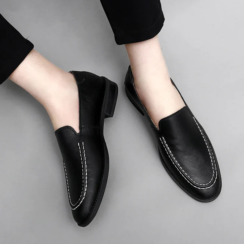 Adamaris® | Safian Genuine Leather Loafers