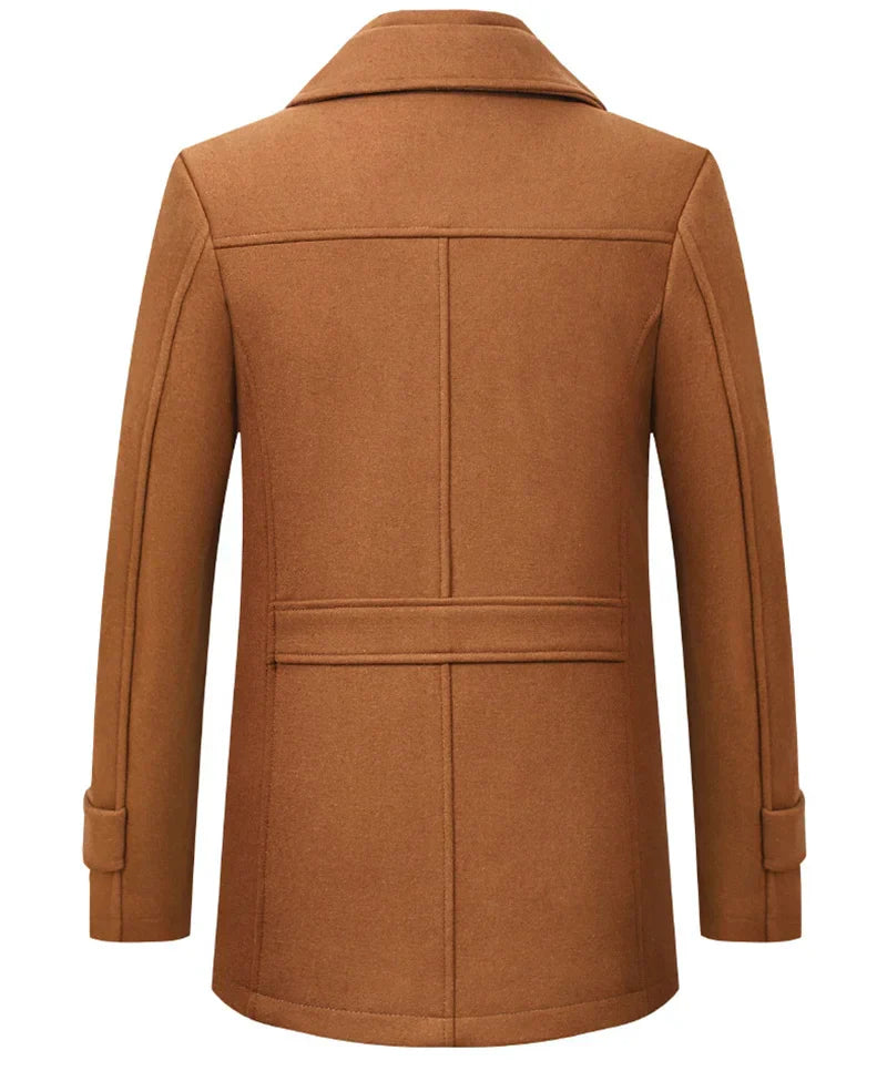 Esaú | Tailor-made men's coat with inside zip
