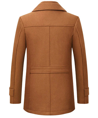 Esaú | Tailor-made men's coat with inside zip