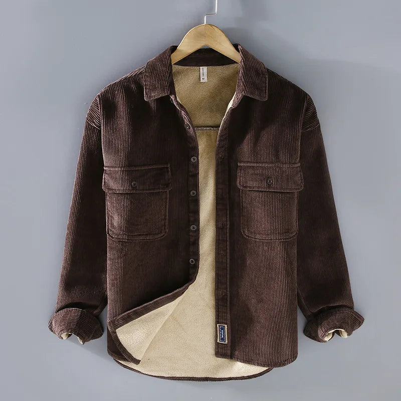 Alex® | Velvet Jacket With Fleece