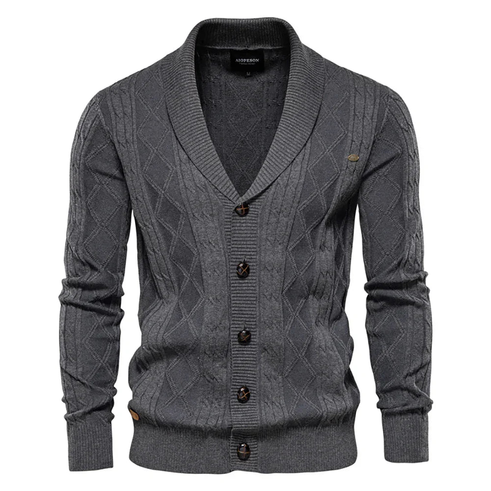 Tavish® | Men'S Buttoned Cardigan