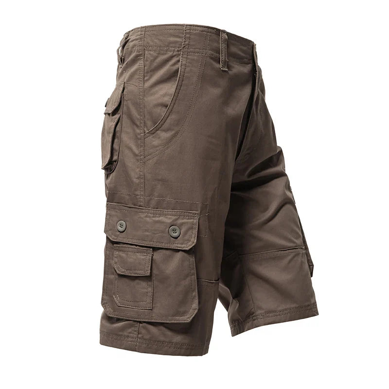 Julian | Casual Cargo Knee Shorts