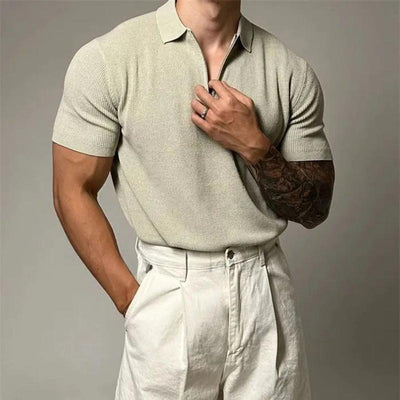 Genaro | MONARCH ZIP MUSCLE SHIRT