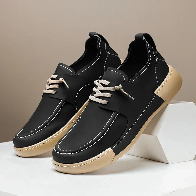 Donald | Classic Italian Leather Sneakers