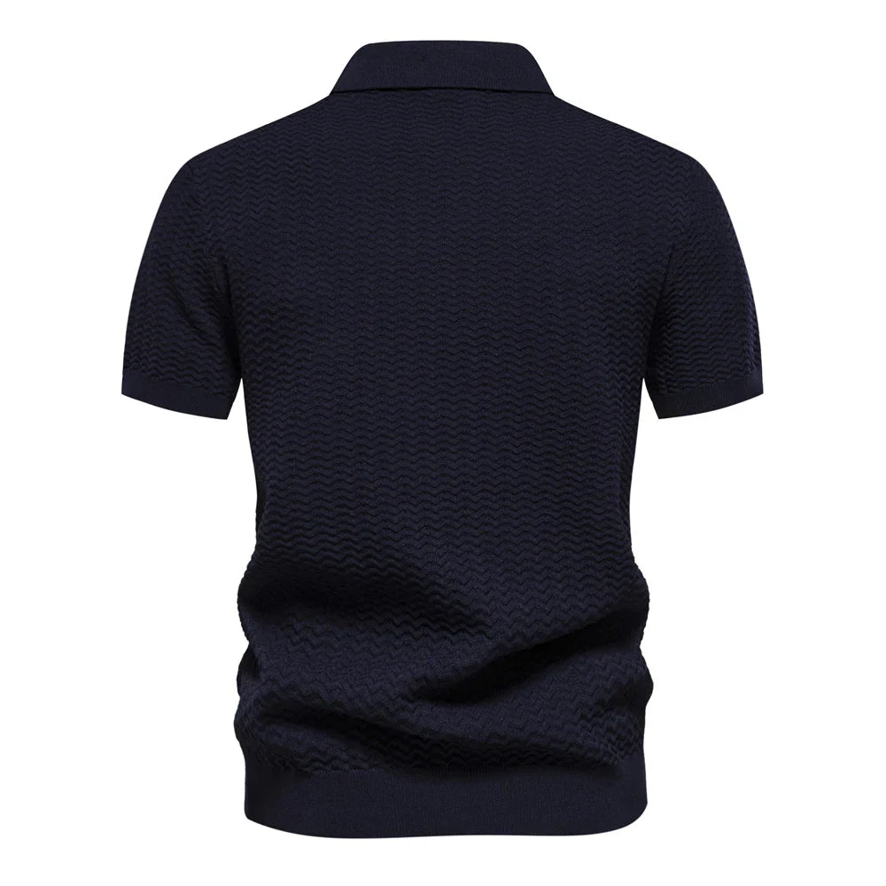 Charlie® | Knitted Polo Shirt