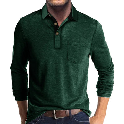 Ian® | Long Sleeve With Buttons & Chest Pocket