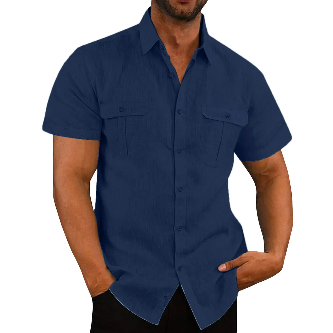 Cliff® | Men'S Linen Blouse