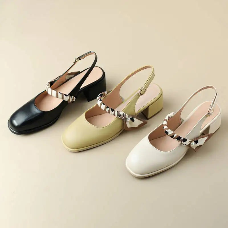 Aniel® | Dahlia Block Heels