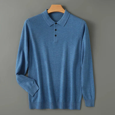 Kristoff® | Polo Shirt In 100% Merino Wool