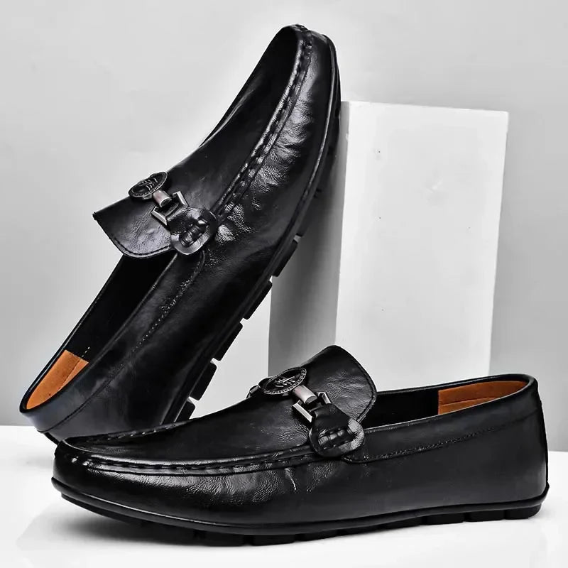 Avelino® | Marcel Genuine Leather Loafers