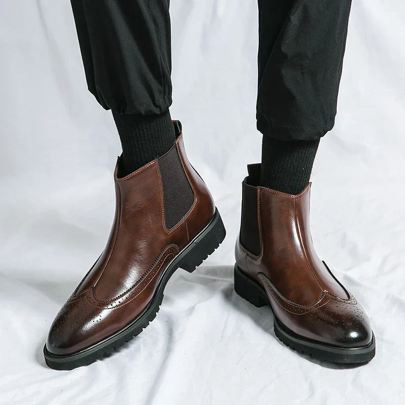 Javier® | Leather Chelsea Boots