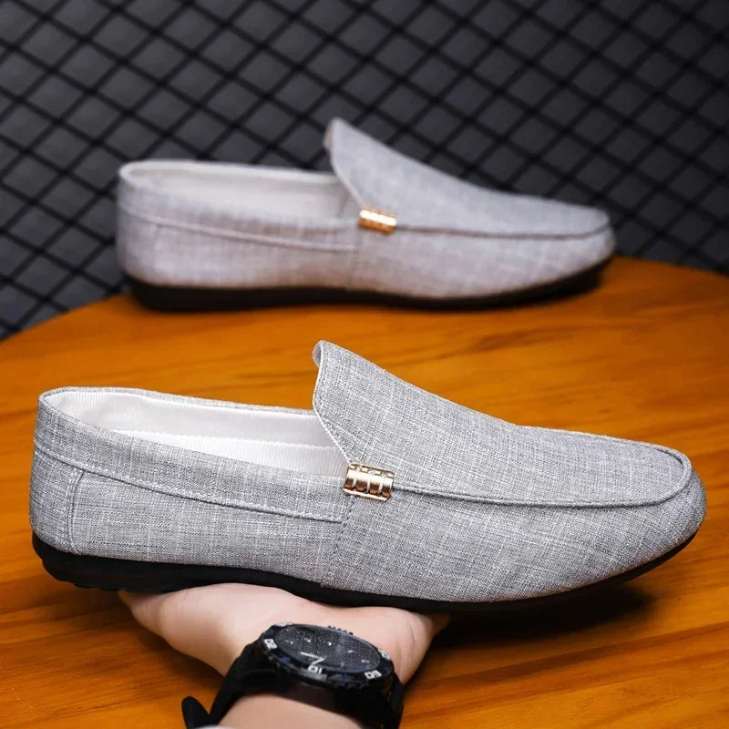 Atiyeh® | Krom Canvas Loafers