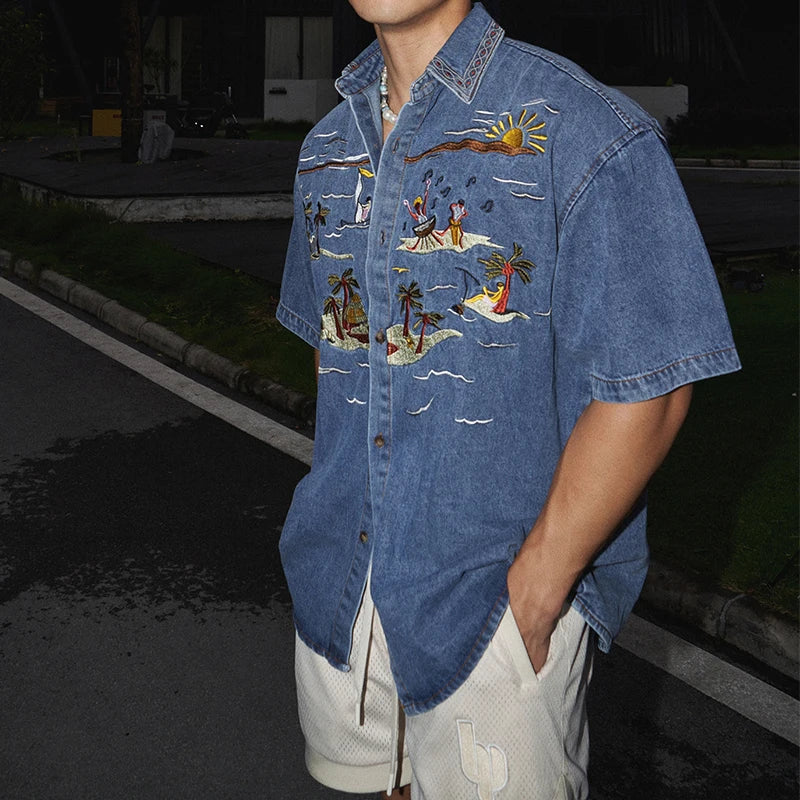 Jordan | MIAMI BEACH DENIM SHIRT