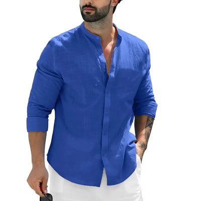 Theo | Casual Linen Shirt