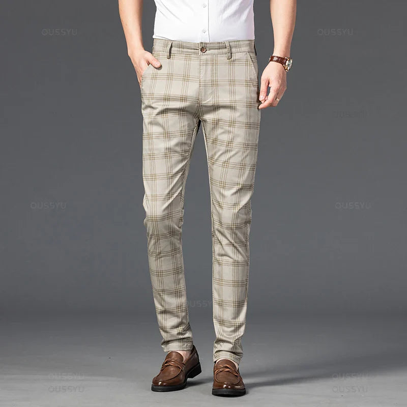 Vernon | Elegant Plaid Pants
