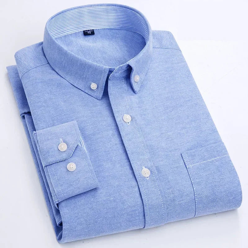 Lawrence | Long Sleeved Cotton Shirt