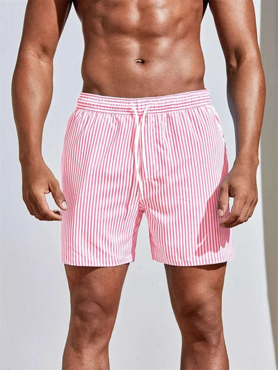 Darian | Striped Swim Shorts