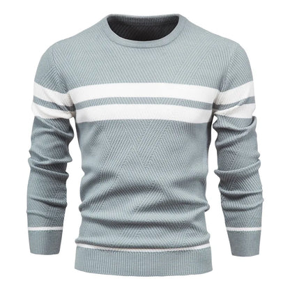 Elías® | Autumn Patchwork Sweater For Men