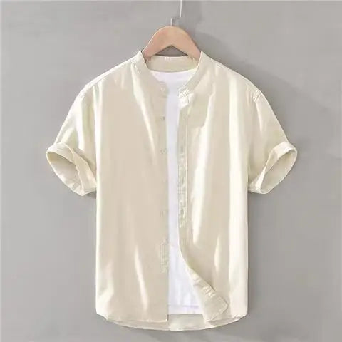 Vincent | Cotton Linen Summer Shirt