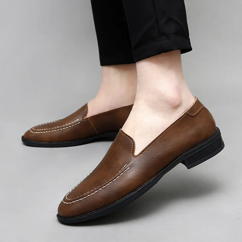 Adamaris® | Safian Genuine Leather Loafers