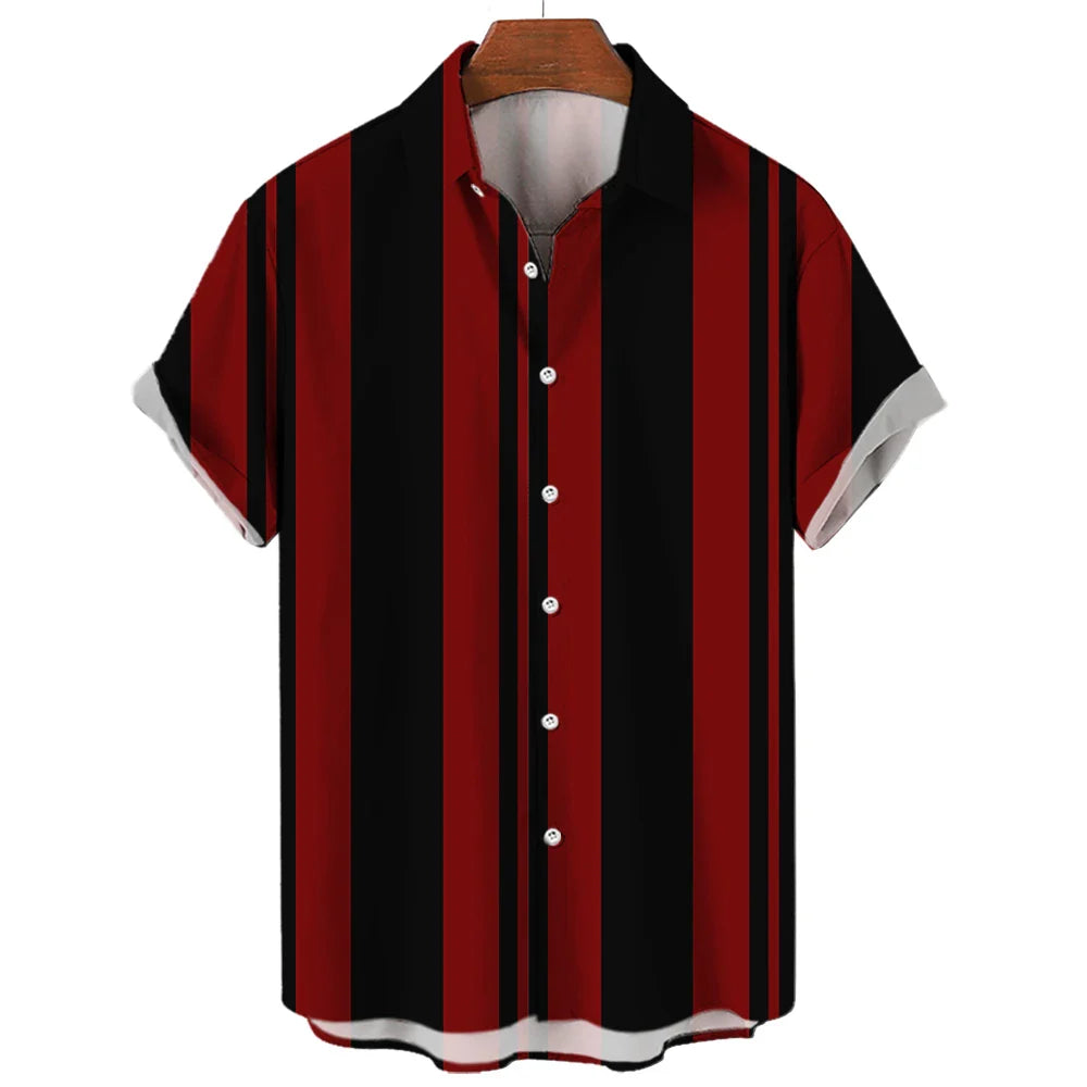 Corbin | Striped Short Sleeved Summer Shirt