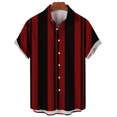 Corbin | Striped Short Sleeved Summer Shirt