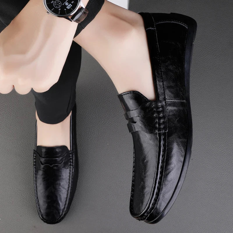 Almerico® | Athen Genuine Leather Loafers