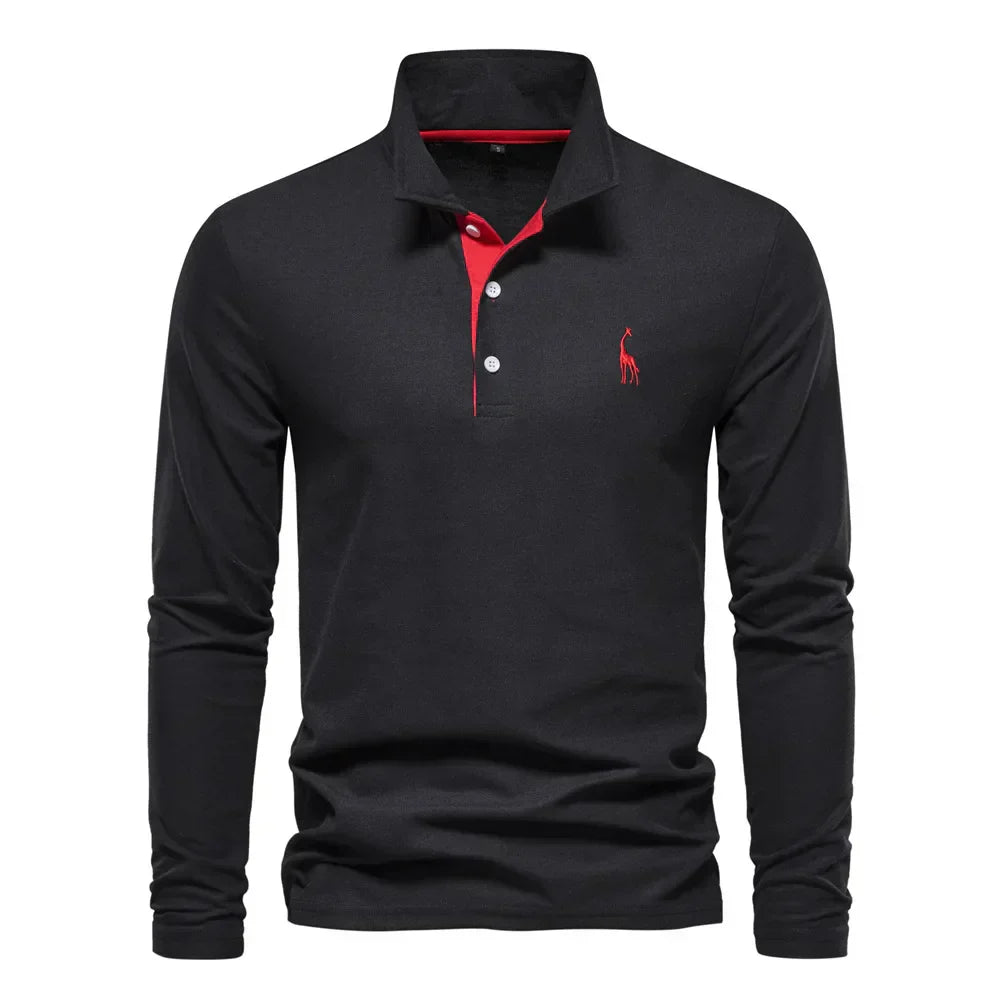 Dámaso® | Classic Long Sleeve Polo Sweater