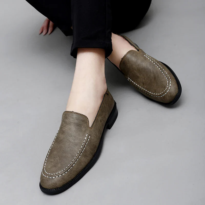 Adamaris® | Safian Genuine Leather Loafers