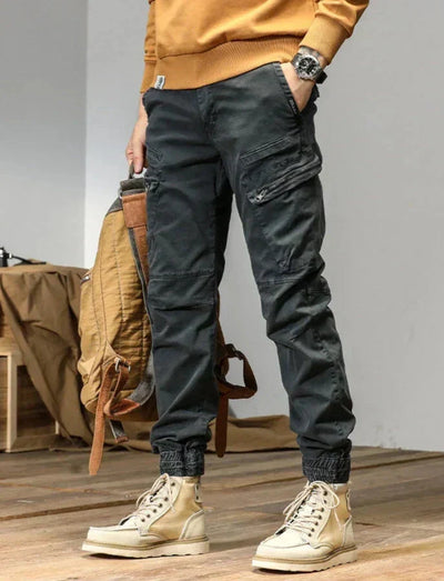 Próspero® | Khaki Cargo Joggers
