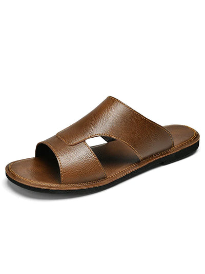 Devon® | Leather Men'S Slippers