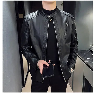 Lian | Elegant Leather Jacket