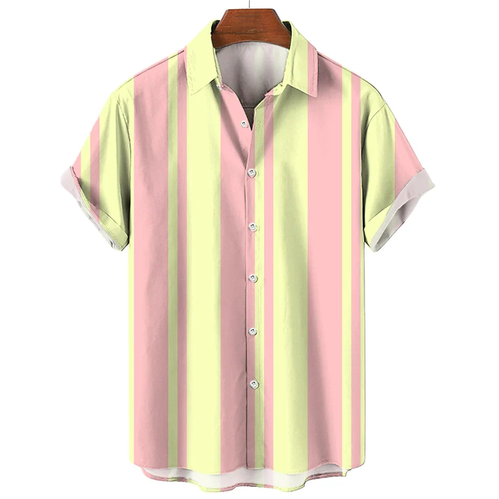 Corbin | Striped Short Sleeved Summer Shirt