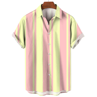 Corbin | Striped Short Sleeved Summer Shirt