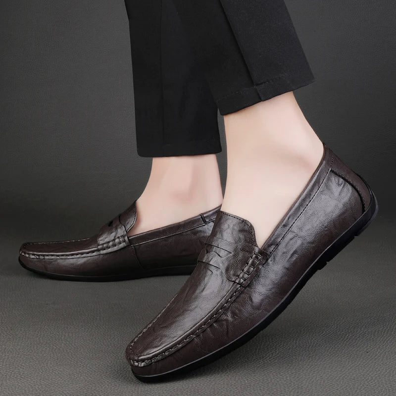 Laban® | Athen Genuine Leather Loafers