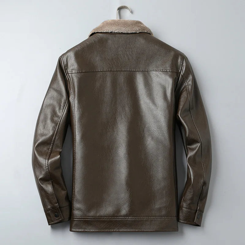 Salvador® | Eco-Leather Aviator Jacket
