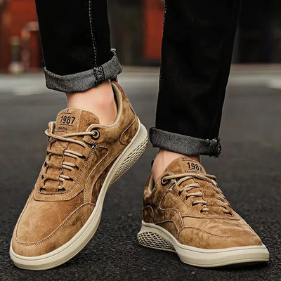 Alan® | Genuine Suede Sneakers